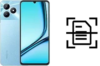 Escanear documento en un Realme Note 50