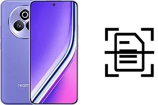 Escanear documento en un Realme P3 Pro