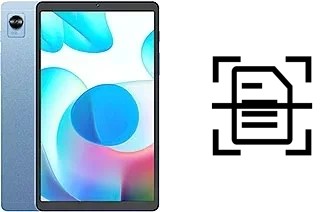 Escanear documento en un Realme Pad Mini