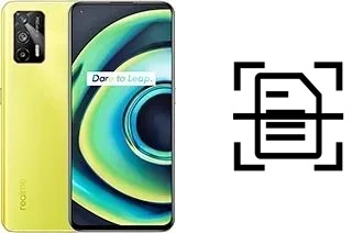 Escanear documento en un Realme Q3 Pro 5G