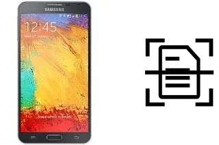 Escanear documento en un Samsung Galaxy Note 3 Neo