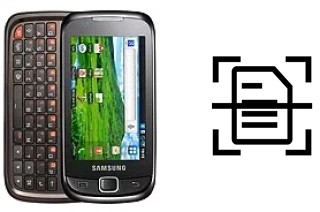 Escanear documento en un Samsung Galaxy 551