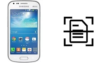 Escanear documento en un Samsung Galaxy S Duos 2 S7582