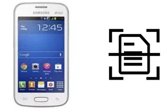 Escanear documento en un Samsung Galaxy Star Pro S7260