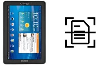 Escanear documento en un Samsung Galaxy Tab 7.7 LTE I815