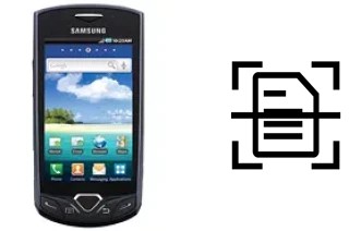 Escanear documento en un Samsung I100 Gem