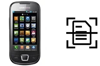 Escanear documento en un Samsung I5800 Galaxy 3