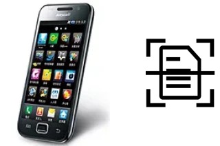 Escanear documento en un Samsung I909 Galaxy S