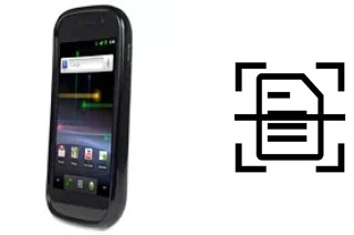 Escanear documento en un Samsung Google Nexus S 4G