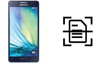 Escanear documento en un Samsung Galaxy A5 Duos