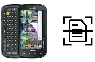 Escanear documento en un Samsung Epic 4G