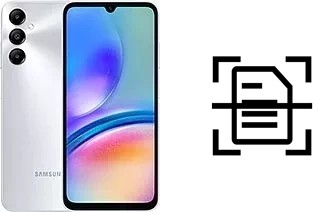 Escanear documento en un Samsung Galaxy A05s