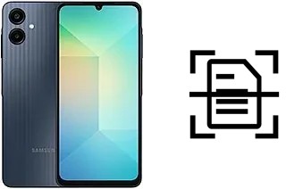Escanear documento en un Samsung Galaxy A06