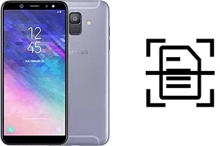Escanear documento en un Samsung Galaxy A6 (2018)