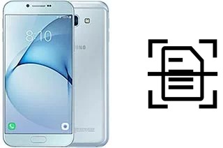 Escanear documento en un Samsung Galaxy A8 (2016)