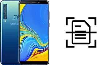 Escanear documento en un Samsung Galaxy A9 (2018)