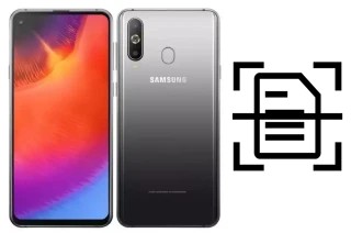 Escanear documento en un Samsung Galaxy A9 Pro (2019)