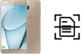 Escanear documento en un Samsung Galaxy A9 (2016)