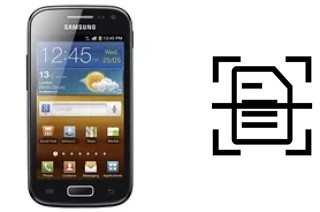 Escanear documento en un Samsung Galaxy Ace 2 I8160