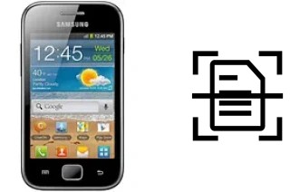 Escanear documento en un Samsung Galaxy Ace Advance S6800