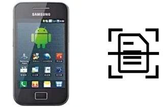 Escanear documento en un Samsung Galaxy Ace Duos I589