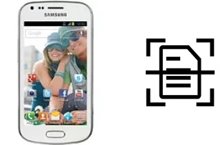 Escanear documento en un Samsung Galaxy Ace II X S7560M