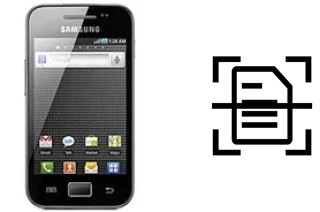 Escanear documento en un Samsung Galaxy Ace S5830I