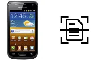 Escanear documento en un Samsung Galaxy W I8150