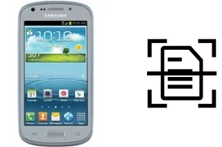 Escanear documento en un Samsung Galaxy Axiom R830