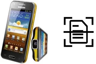 Escanear documento en un Samsung I8530 Galaxy Beam