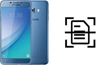 Escanear documento en un Samsung Galaxy C5 Pro