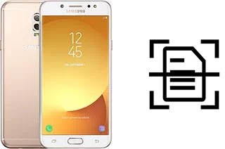 Escanear documento en un Samsung Galaxy C7 (2017)