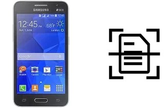 Escanear documento en un Samsung Galaxy Core II