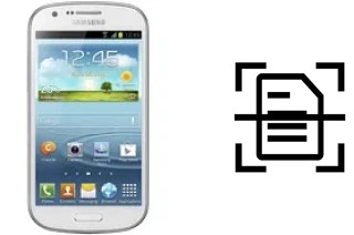 Escanear documento en un Samsung Galaxy Express I8730