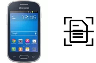 Escanear documento en un Samsung Galaxy Fame Lite S6790