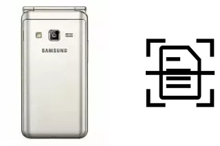 Escanear documento en un Samsung Galaxy Folder 2