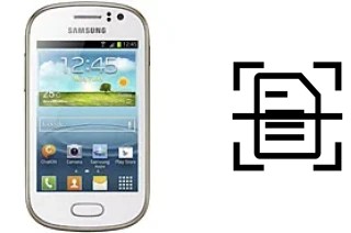 Escanear documento en un Samsung Galaxy Fame S6810