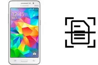 Escanear documento en un Samsung Galaxy Grand Prime