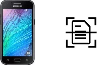 Escanear documento en un Samsung Galaxy J1 mini