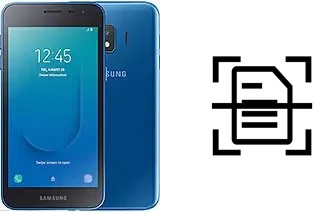 Escanear documento en un Samsung Galaxy J2 Core (2020)