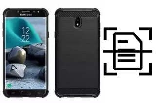 Escanear documento en un Samsung Galaxy J3 Aura