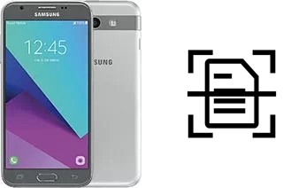 Escanear documento en un Samsung Galaxy J3 Emerge