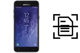 Escanear documento en un Samsung Galaxy J3 Orbit