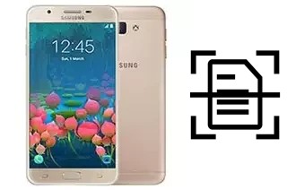 Escanear documento en un Samsung Galaxy J5 Prime (2017)