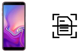 Escanear documento en un Samsung Galaxy J6 (2018)