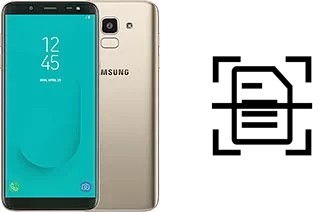 Escanear documento en un Samsung Galaxy J6