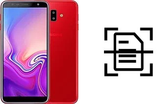 Escanear documento en un Samsung Galaxy J6+