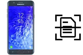 Escanear documento en un Samsung Galaxy J7 (2018)