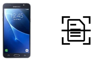 Escanear documento en un Samsung Galaxy J7 Metal