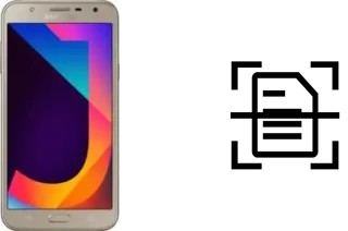 Escanear documento en un Samsung Galaxy J7 Nxt